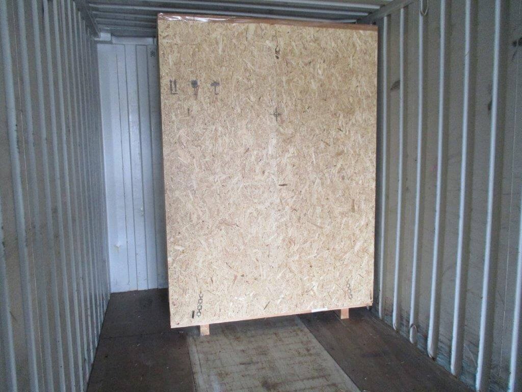 Containerbeladung & Ladungssicherung: Frachtstück 1